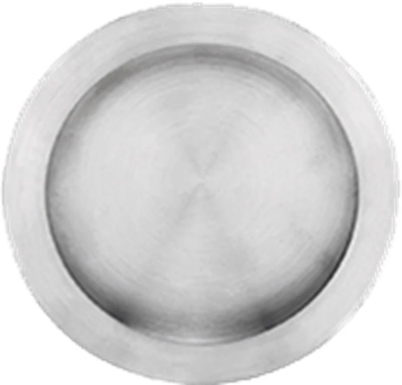 Oxloc SCHUIFDEURKOM ROND 50MM RVS MAT GEB.