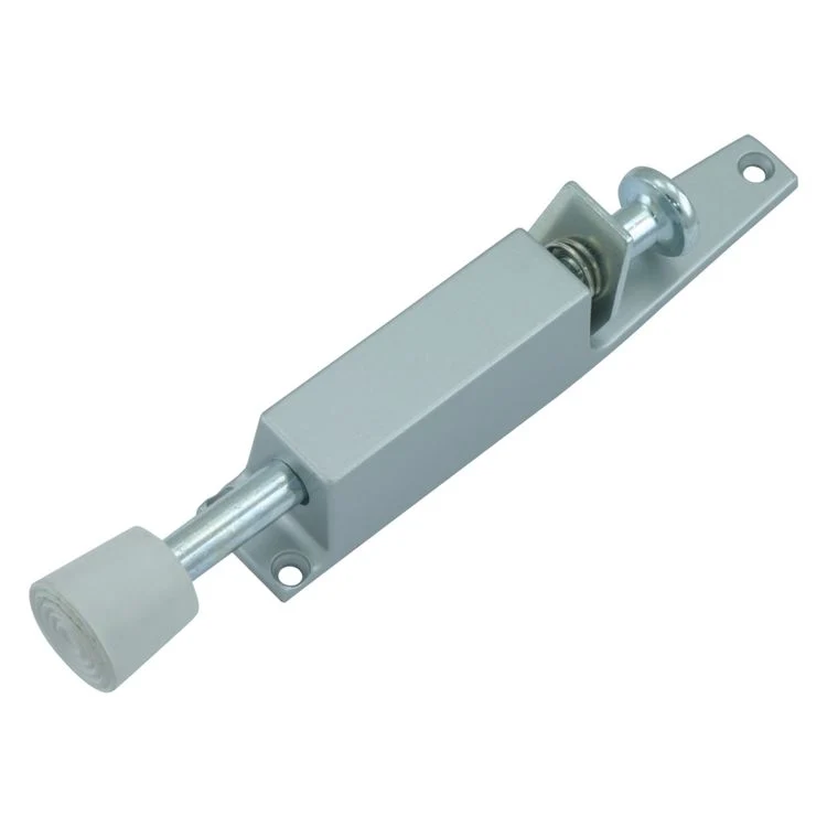 Deurvastzetter 120x25mm grijs