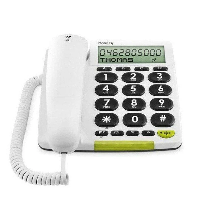 Doro PhoneEasy 312cs seniorentelefoon (wit) | 2ekansje