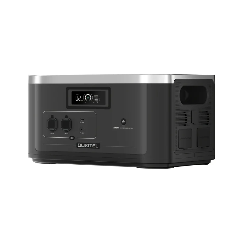 Powerstation – Draagbare Generator – Energiecentrale – Noodstroomvoorziening – Draagbare Accu – 2048Wh Capaciteit – 2200W Continu Vermogen