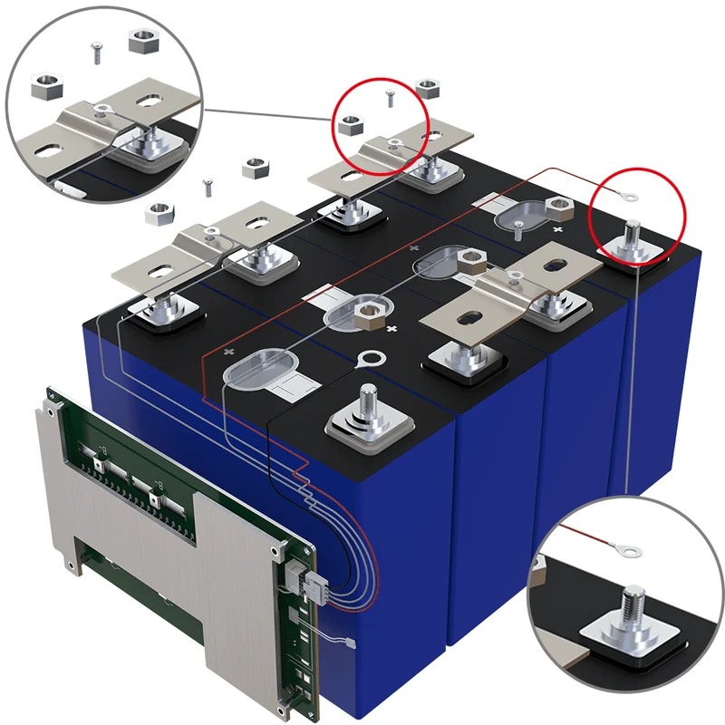 Li-ion accu – Lithium batterij – LiFePO4 cel – Oplaadbare accu – Herlaadbare batterij – 280Ah Capaciteit – Lange levensduur 10.000+ cycli