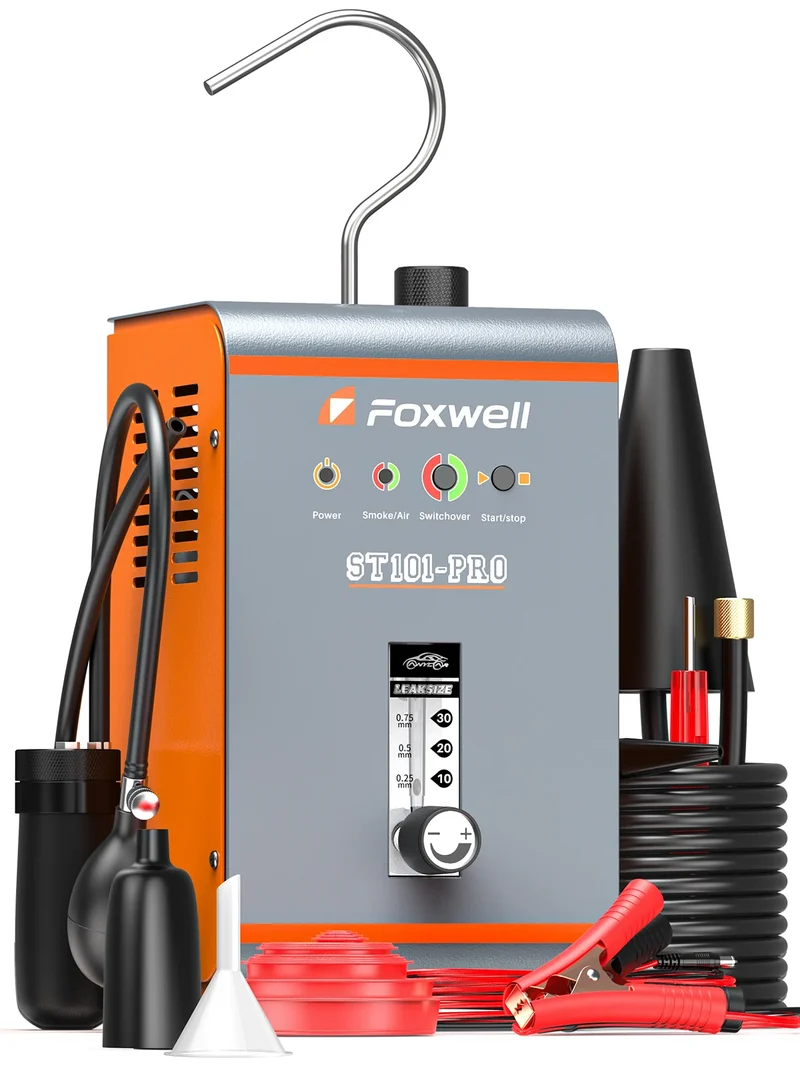 Rooktester Auto – Lekdetectie – Rookgenerator – Luchtpomp – Flowmeter – Ingebouwde Luchtpomp – Temperatuurbeveiliging