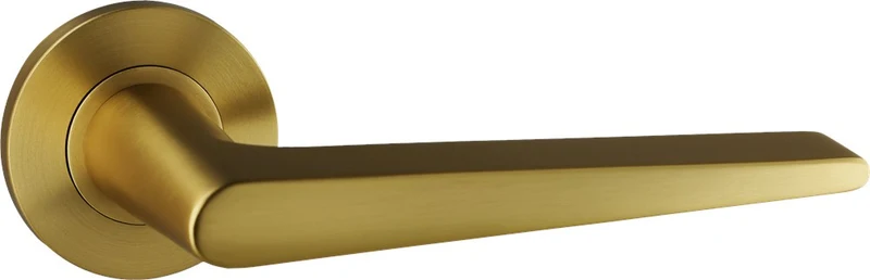 Oxloc DEURKRUK RVS AFLOPEND 52x6MM PVD MESSING
