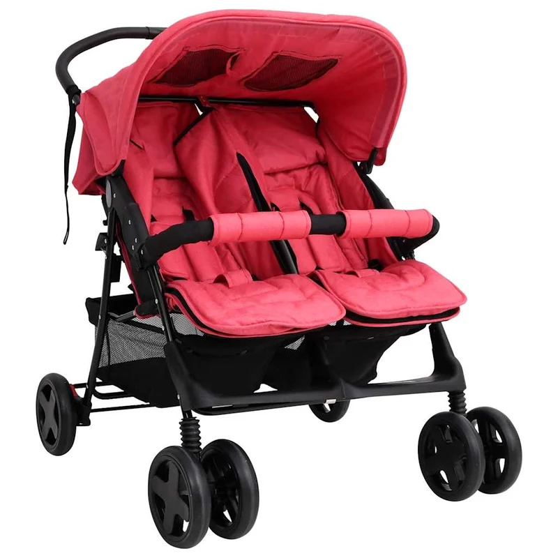 Vidaxl Twin Stroller Twin Strollers Stroller