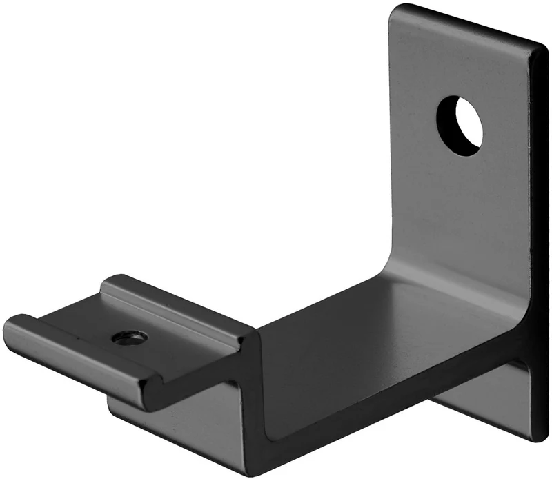 Hermeta Leuninghouder Stokschroef Zwart - 3541-18