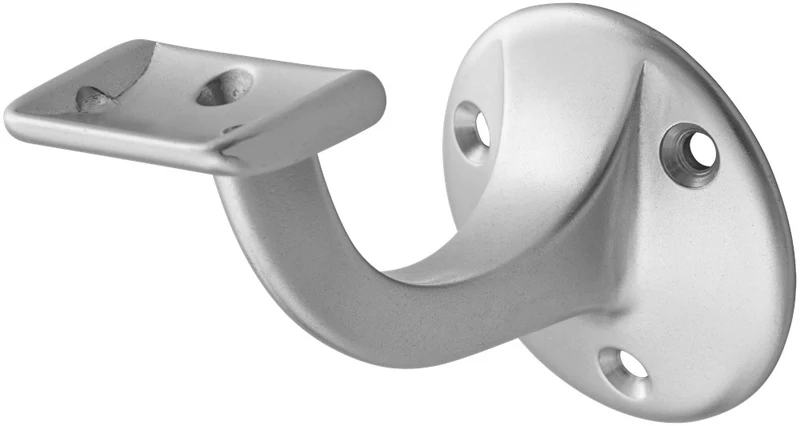 Hermeta Leuninghouder 65mm - Vlak Zadel - Aluminium Naturel - 3502-01