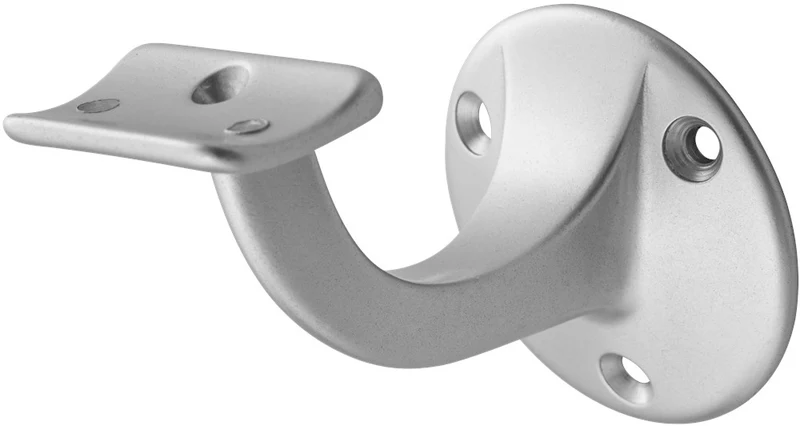 Hermeta Leuninghouder 65mm - Hol Zadel - Aluminium Naturel - 3500-01