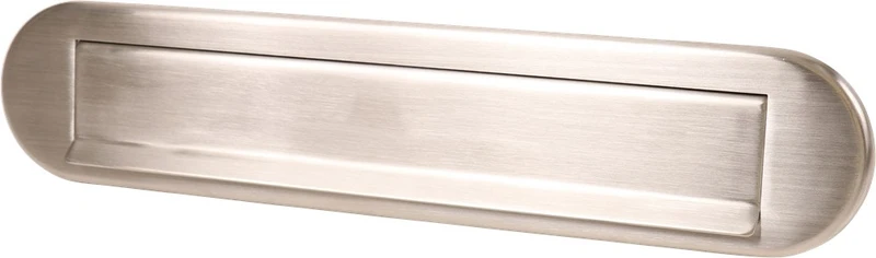 Oxloc BRIEFPLAAT m.VEER 350x73 RVS