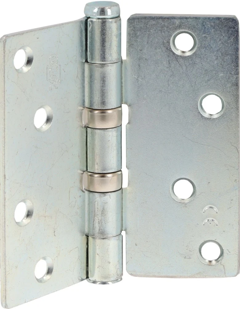 Oxloc KOGELSCHARNIER 89x89mm RECHT GEGALV.