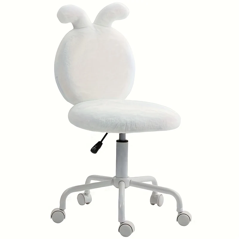 Bureaustoel – Kantoorstoel – Desk Chair – Ergonomische Stoel – Werkstoel – Wit – Verstelbare Hoogte – 360° Draaibaar – Roestvrij Stalen Frame – Ademend Mesh