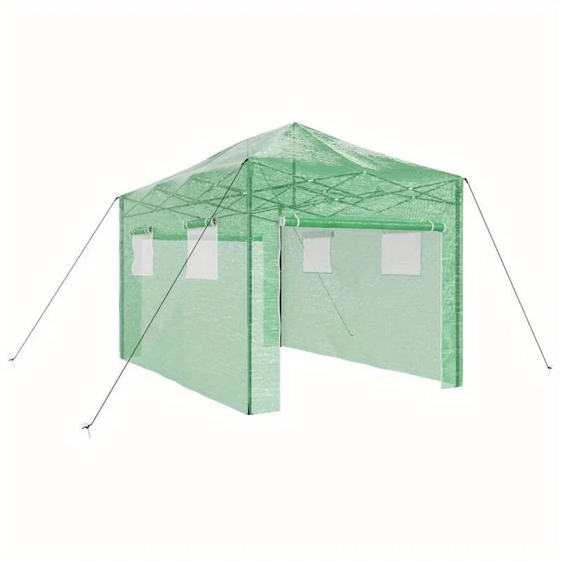 Kweekkas – Tuinkas – Broeikas – Serre – Plantenkas – Walk-In Serre Met Pop-Up Frame – Ruime Binnenkant 410x280x315 cm – Duurzaam Waterdicht PVC Materiaal