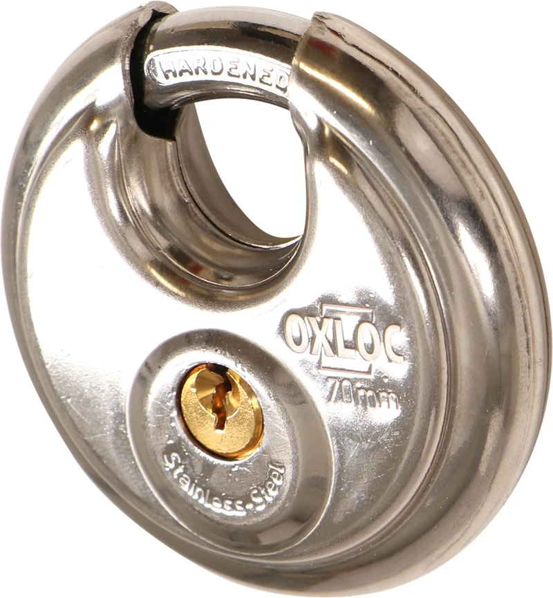 Oxloc DISCUS HANGSLOT RVS 70mm GS GELIJKSLUITEND