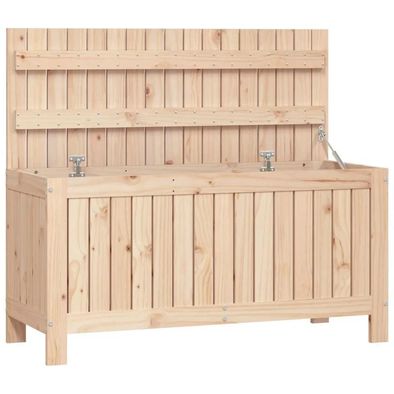 Tuinkist – Opbergbox – Kussenbox – Tuinopbergbox – Berging – Massief Grenenhout – 108x42,5x54 cm – Duurzaam & Ruim