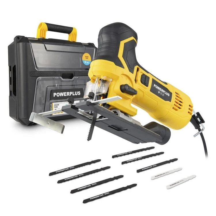 Powerplus decoupeerzaag POWXBOX030 750W incl. koffer