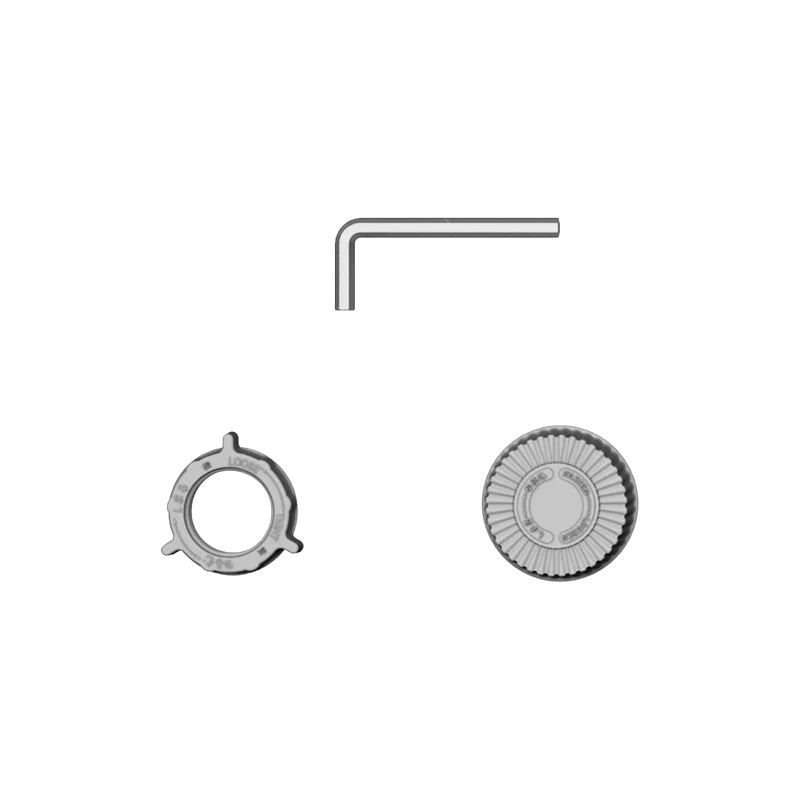 Whisper Essence Mounting Screw set (3 pcs) Gray