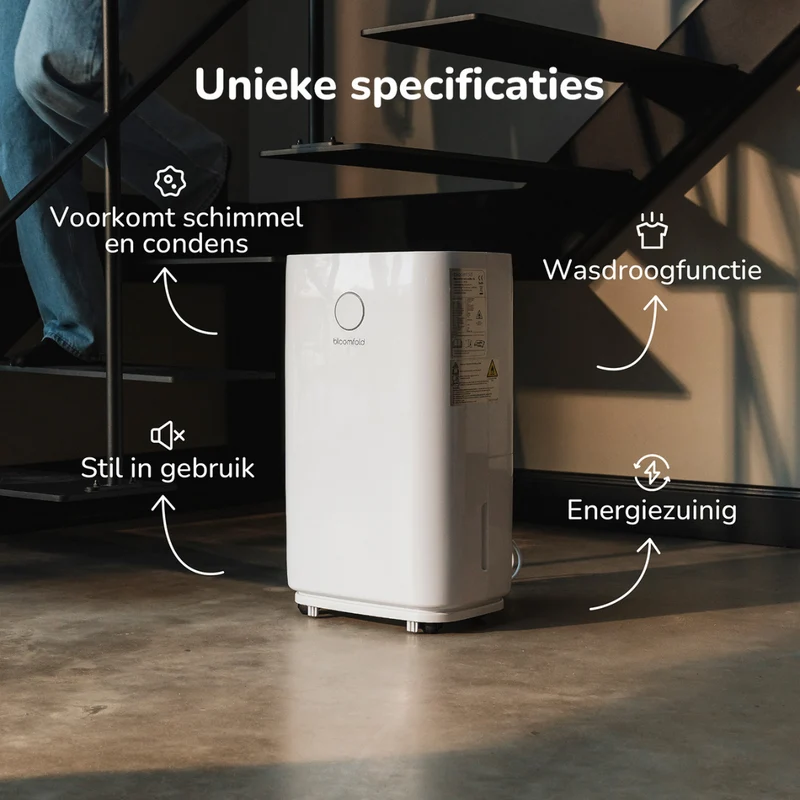 Luchtontvochtiger 20L Vortex