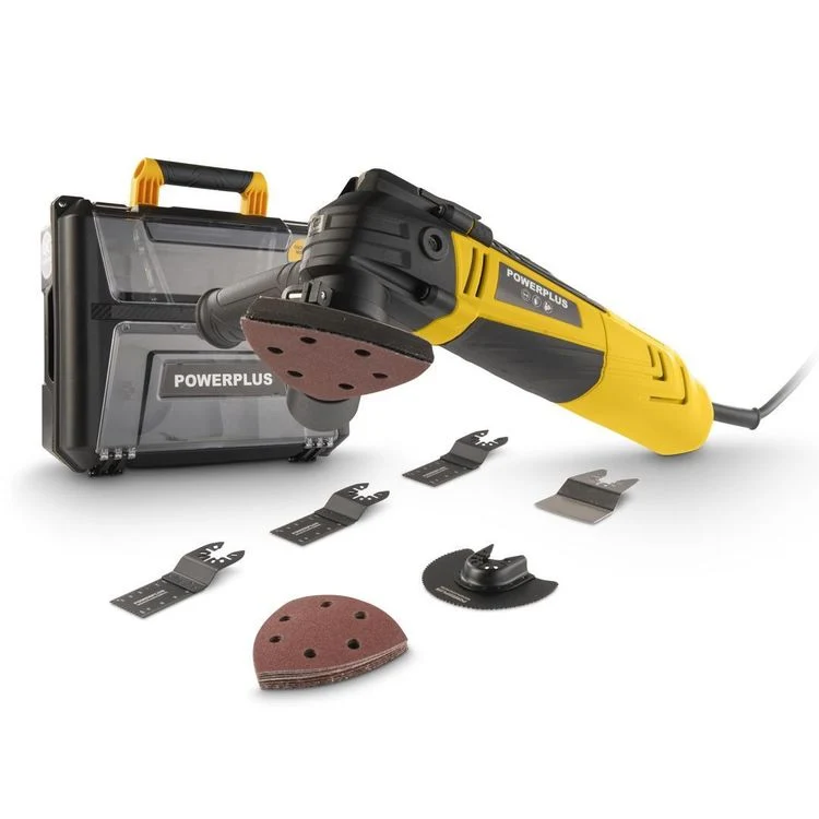Powerplus oscillerende multitool POWXBOX011 230V 300W incl. koffer