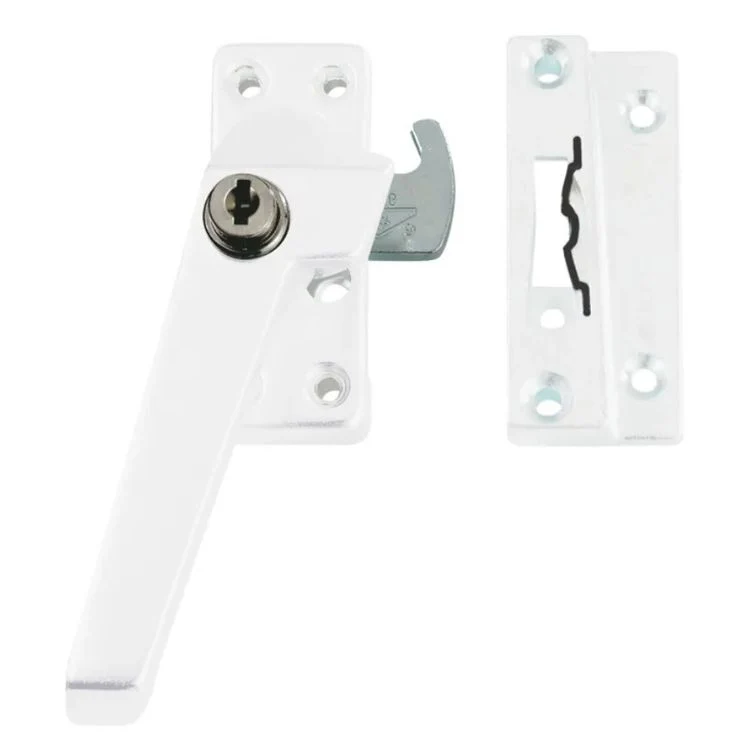 AXA Home Security veiligheids raamsluiting 3319 linksdr alu wit SKG*