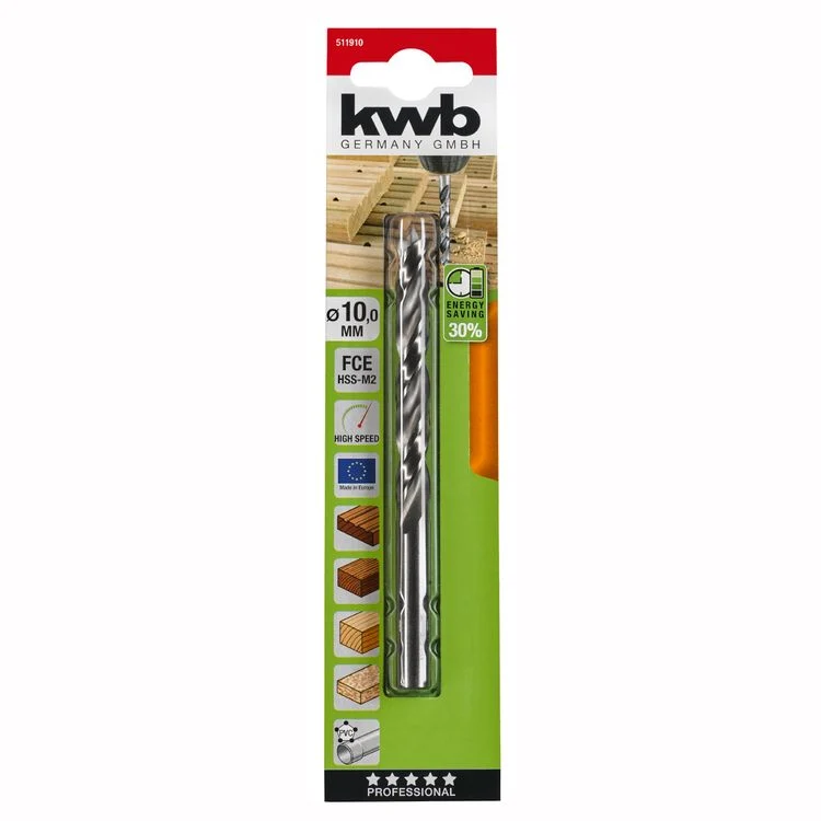 KWB HSS hardhoutboor ø10mm