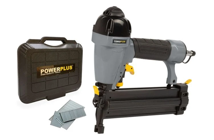 Powerplus perslucht niet- en nagelpistool POWAIR0312