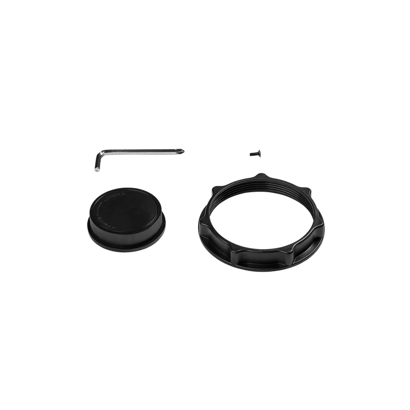 Fan Housing Ring + Blade Screw Whisper Flex Ultimate Black
