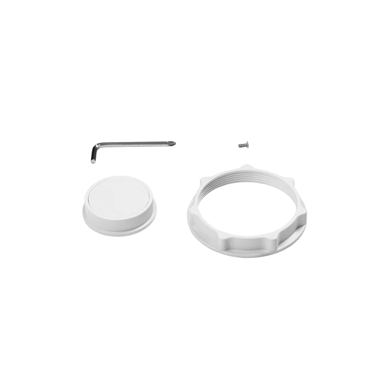 Fan Housing Ring + Blade Screw Whisper Flex Ultimate White