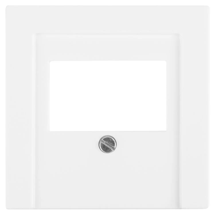 Jung AS 500 centraalplaat TAE/USB polarwit