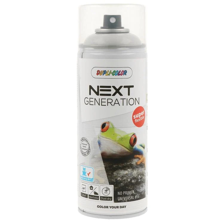 Dupli-Color Next spuitlak glans RAL7035 lichtgrijs 400ml