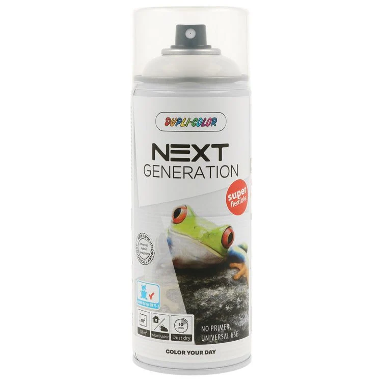 Dupli-Color Next spuitlak glans RAL9010 zuiver wit 400ml