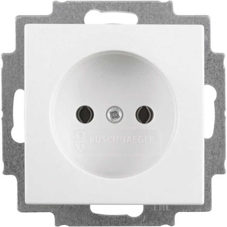 Busch-Jaeger stopcontactdoos 1-voudig polar wit
