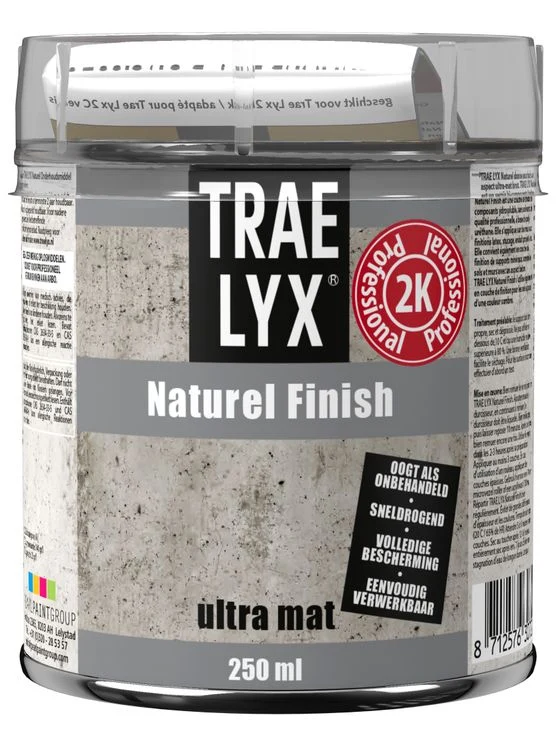 Trae Lyx wandbeschermingslak extra mat natural Finish 250ml