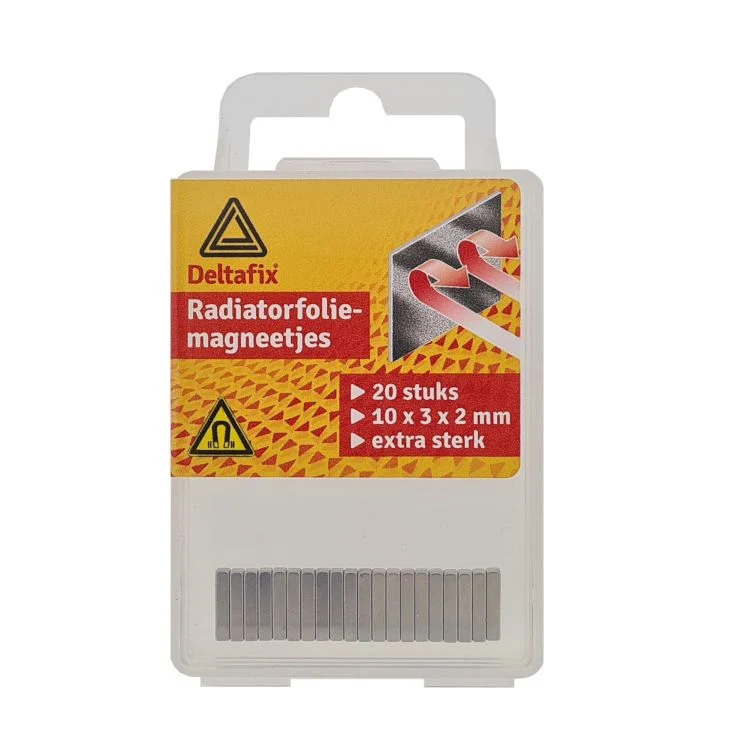 Radiatorfolie magneten nikkel 0,2x0,3x1cm