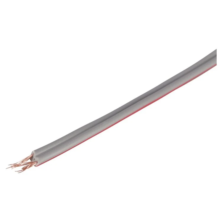 Q-Link Luidsprekersnoer grijs 25m