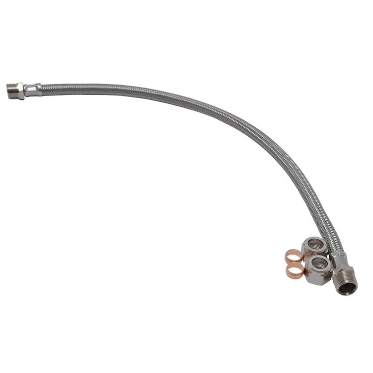 Sanivesk flexibele aansluitslang KIWA Knel 12mm x 12mm 30cm