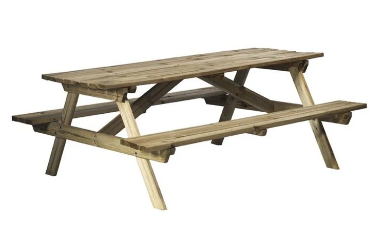 Picknicktafel Trier celfix naaldhout 180x150x70cm