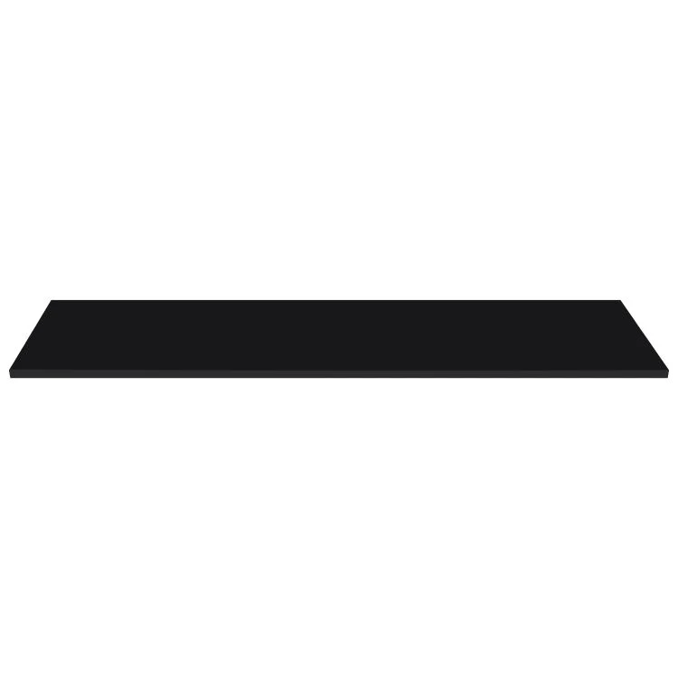 CanDo meubelpaneel rechte afwerking zwart 18mm 120x30x1,8cm