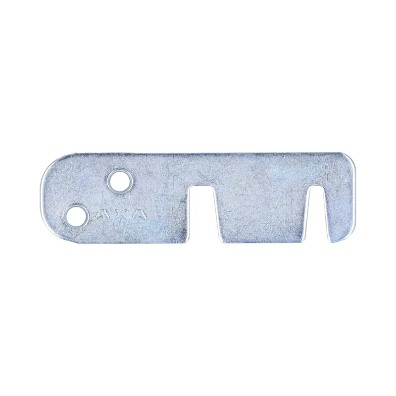 Handig sluithaak staal 8,6cm zilver