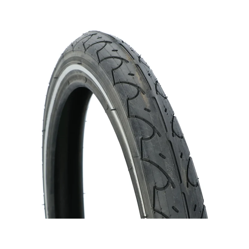 Dresco buitenband 16 inch 47-305 zwart reflecterend