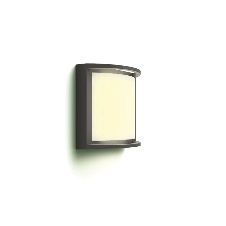 Philips LED wandbuitenlamp Samondra 3,8W antraciet