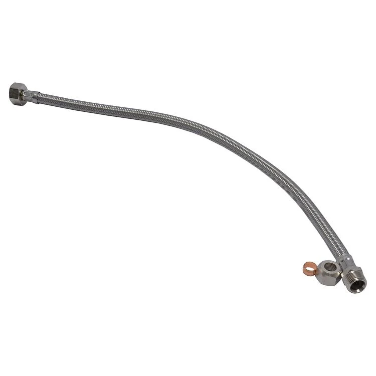 Sanivesk flexibele aansluitslang KIWA 1/2"F x Knel 15mm 50cm