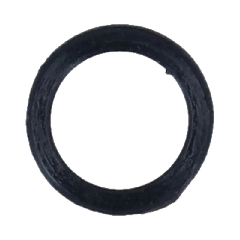 Handig vulring kunststof 10x14mm zwart 2st