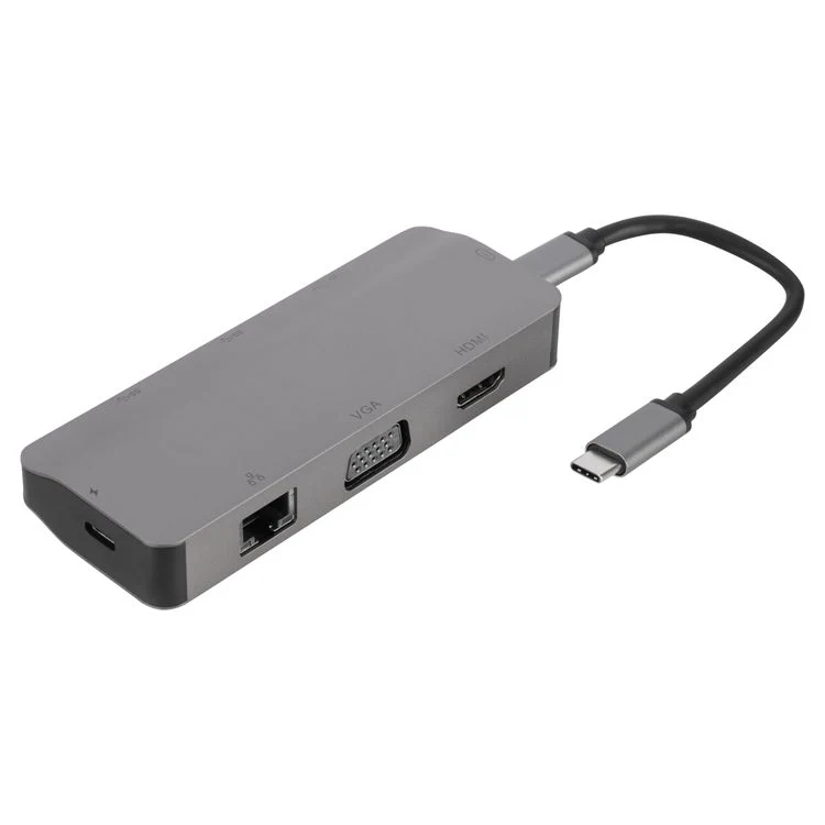 Q-Link USB-C hub 15cm