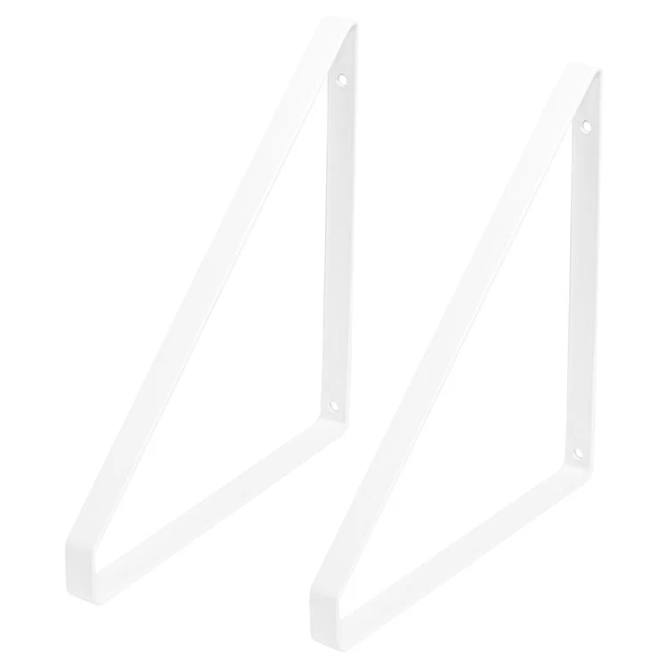 Duraline plankdrager staal wit 3mm 24x25,5cm