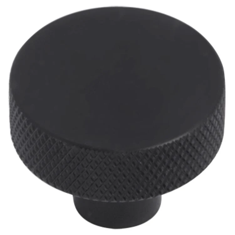Differnz Utrecht knop aluminium mat zwart 35mm