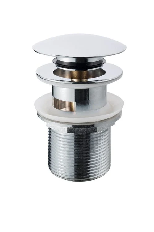Sanivesk afvoerplug koper chroom 5/4"