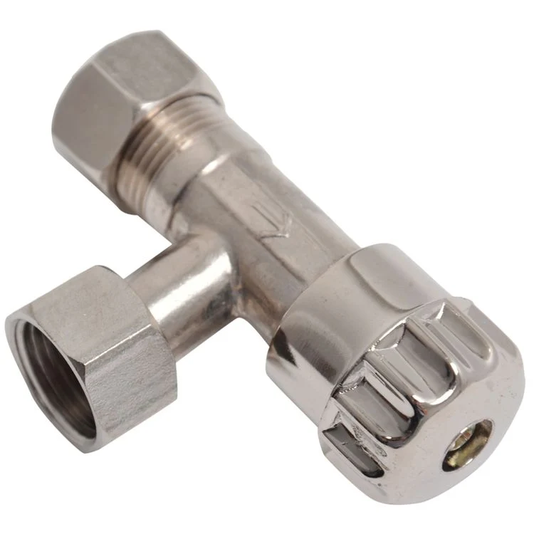 Sanivesk hoekstopkraan metaal 3/8"x12mm