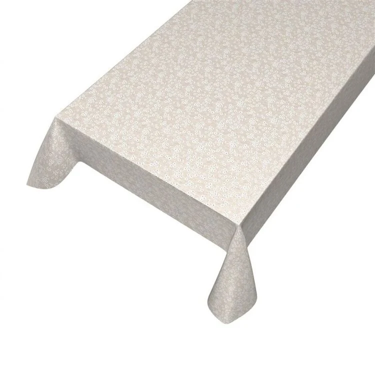 Tafelzeil Milflores bloemen zand 140cm per meter