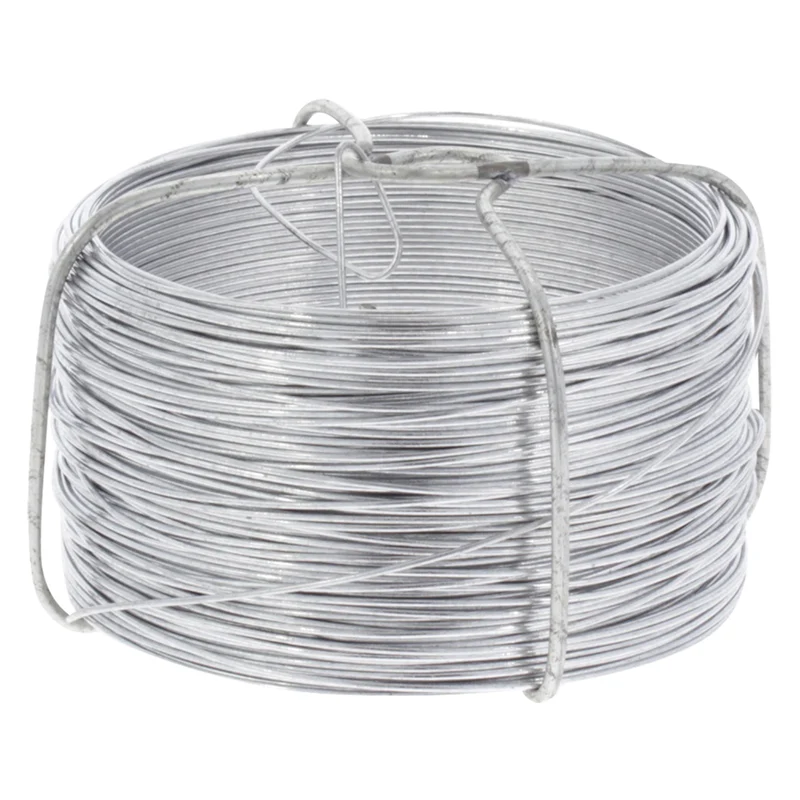 QX metaal binddraad zilver ⌀0,9mm 50m
