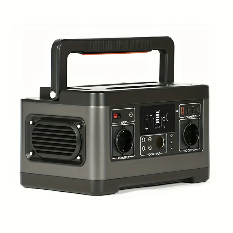 Draagbare Power Station – Mobiele Accu – Externe Batterij – Outdoor Generator – 500W Uitgang – 520Wh Lithium Batterij