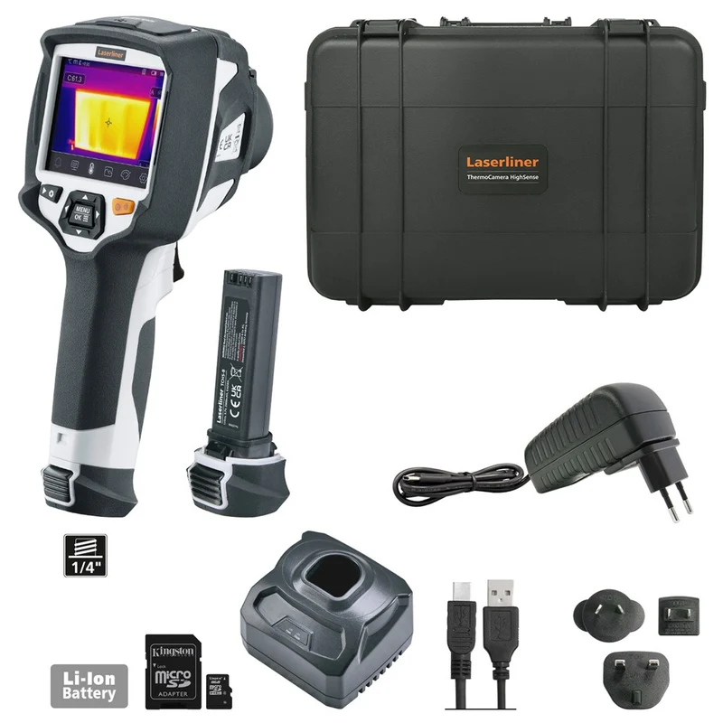 LASERLINER THERMOCAMERA HIGHSENSE PRO (384*288 -20 TO 150øC0ø - 650ø 2 X LITHIUM)